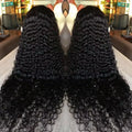40 Inch Voluminous Deep Wave Human Hair Wig 250 High Density 13x4 13x6 HD Lace Frontal Durable Tangle Free Natural Real Hair Wigs for Women Daily Styling